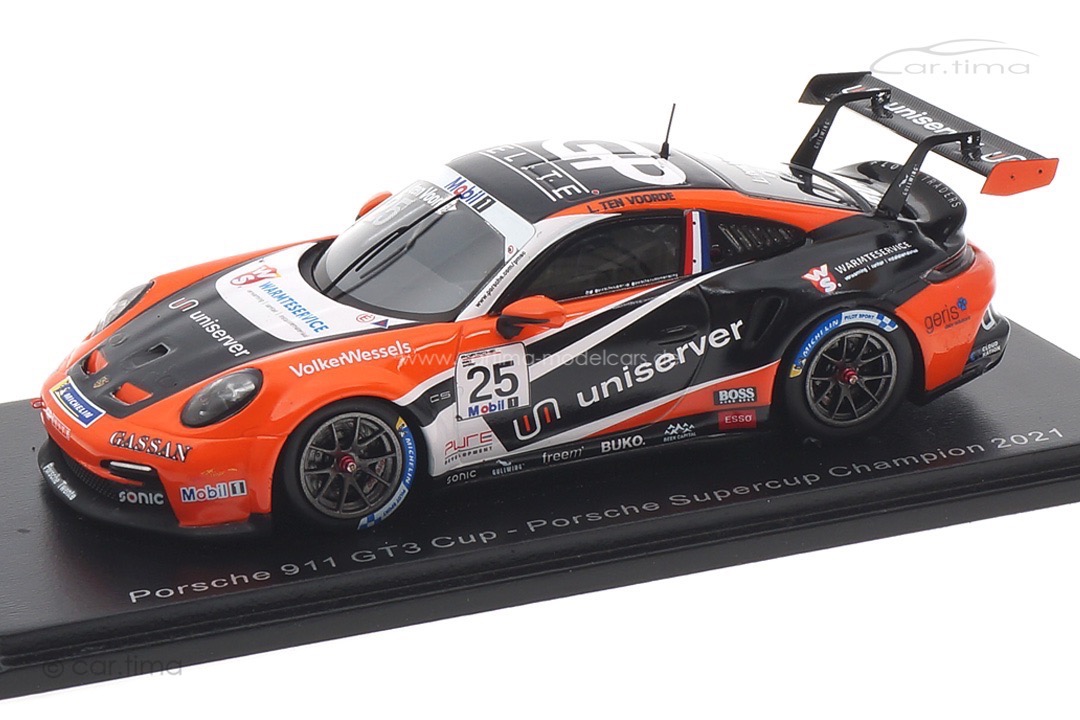 Porsche 911 GT3 Cup Champion Supercup 2022 Larry ten Voorde Spark 1:43 S8507
