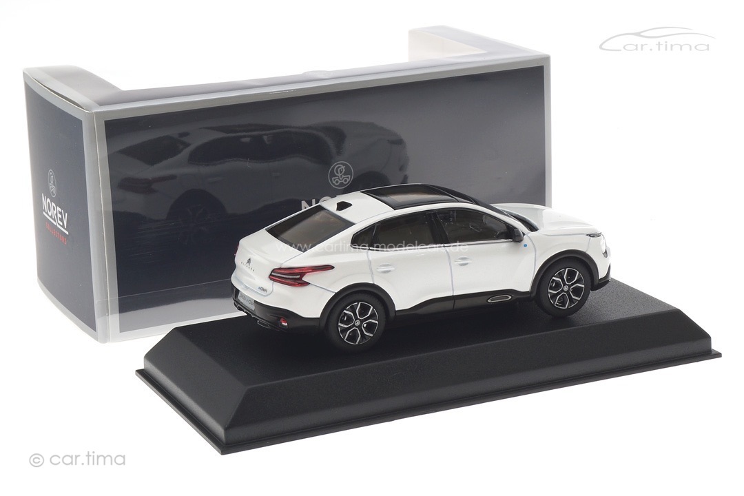 Citroën ë-C4 X 2023 Pearl White Norev 1:43 155480 Citroën ë-C4 X 2023 Pearl White Norev 1:43 155480