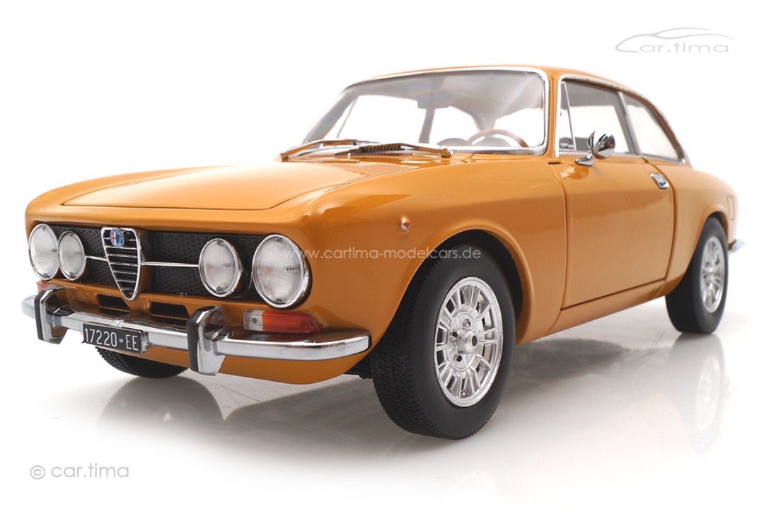 Alfa Romeo 1750 GTV 1970 gelb Norev 1:18 187910 Alfa Romeo 1750 GTV 1970 gelb Norev 1:18 187910