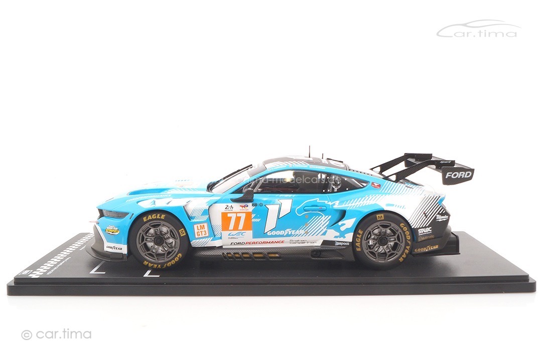 Ford Mustang GT3 24h Le Mans 2024 Barker/Hardwick/Robichon IXO 1:18 LEGTMUS-LM24077