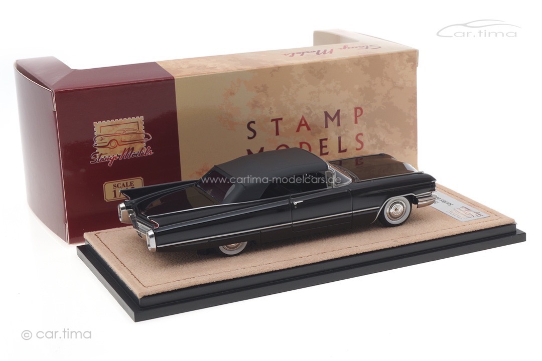 Cadillac Series 62 Convertible schwarz closed Stamp Models 1:43 STM60304