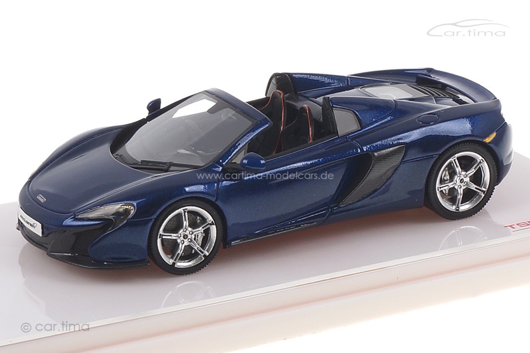 McLaren 650S Spider Volcano blue TSM 1:43 TSM144362 McLaren 650S Spider Volcano blue TSM 1:43 TSM144362