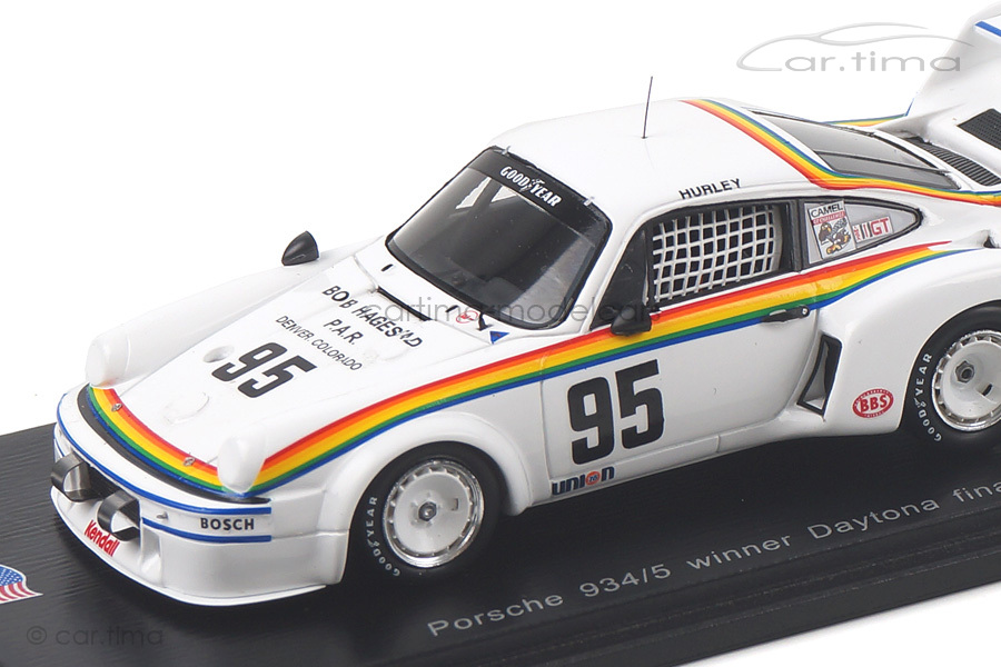 Porsche 934/5 Winner Daytona 1977 Hurley Haywood Spark 1:43 US023 Porsche 934/5 Winner Daytona 1977 Hurley Haywood Spark 1:43 US023