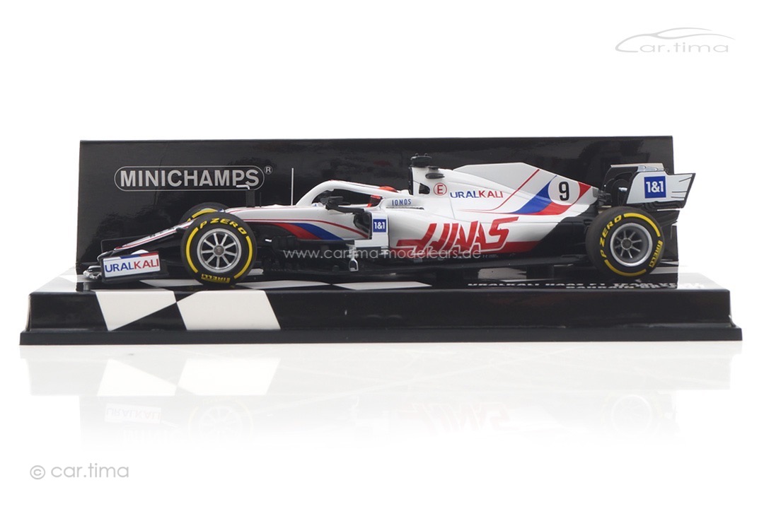 Uralkali Haas F1 VF-21 GP Bahrain 2021 Nikita Mazepin Minichamps 1:43 417210109