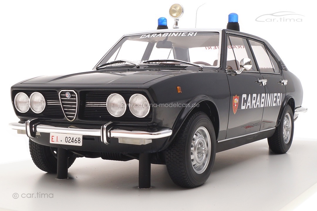 Alfa Romeo Alfetta 1800 Carabinieri 1972 TSM 1:18 TSM141834R Alfa Romeo Alfetta 1800 Carabinieri 1972 TSM 1:18 TSM141834R