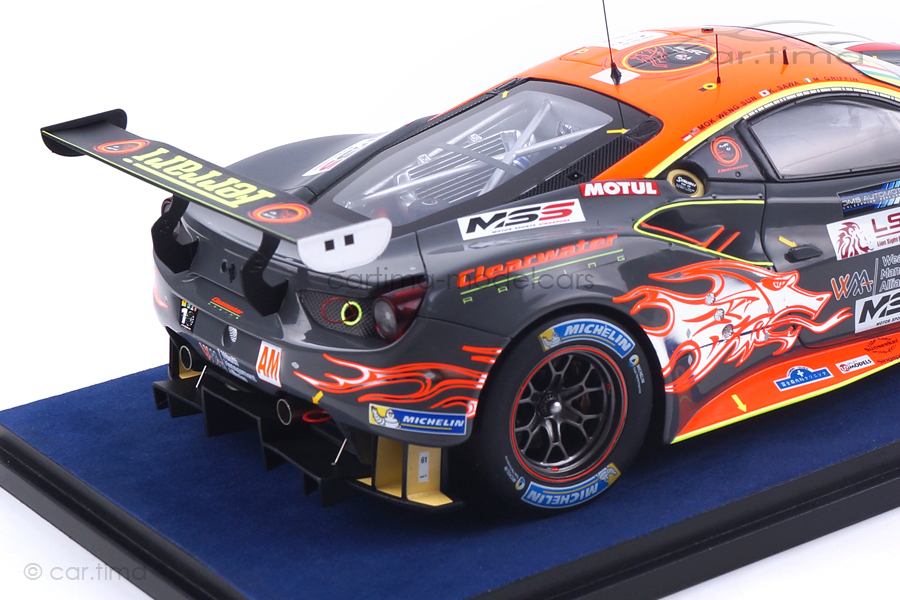 Ferrari 488 GTE 24h Le Mans 2017 Griffin/Mok/Sawa LookSmart 1:18 LS18LM013 Ferrari 488 GTE 24h Le Mans 2017 Griffin/Mok/Sawa LookSmart 1:18 LS18LM013