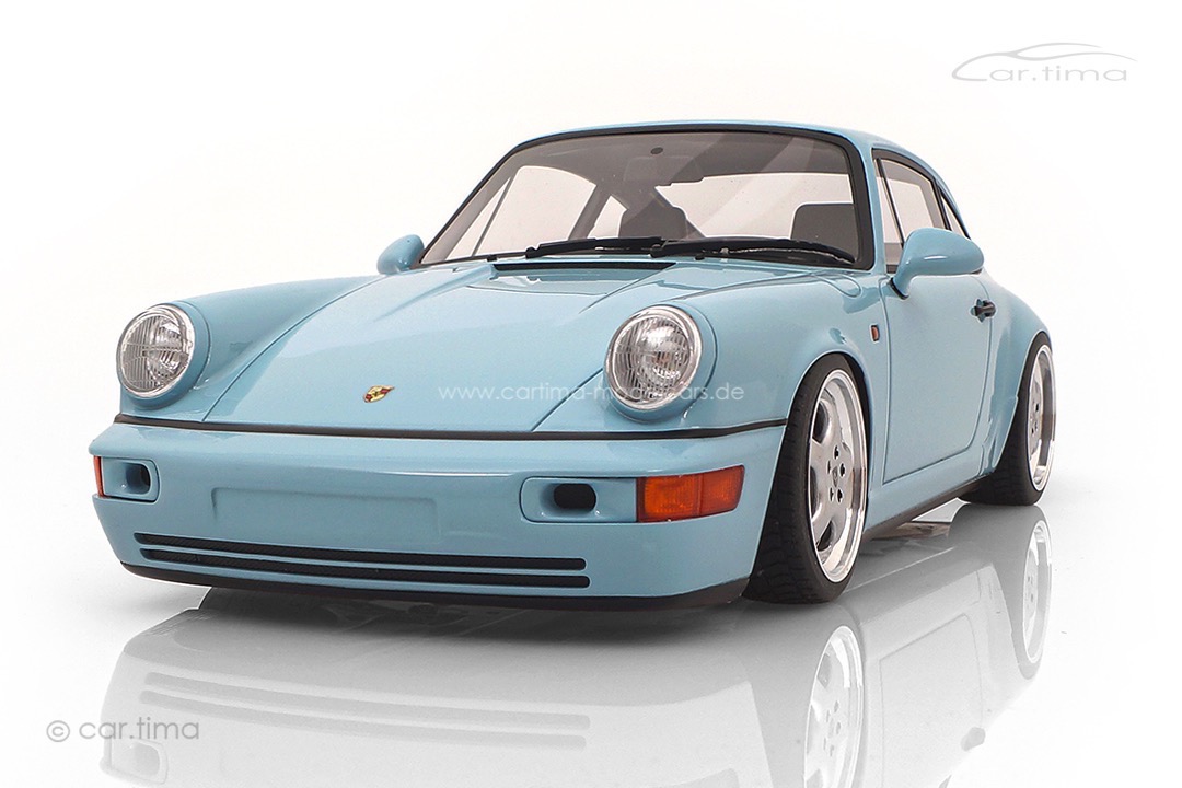 Porsche 911 (964) Carrera RS Gulfblau Speedline Alufelgen car.tima CUSTOMIZED 1:18