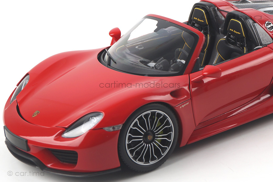Porsche 918 Spyder rot Minichamps 1:18 110062435 Porsche 918 Spyder rot Minichamps 1:18 110062435