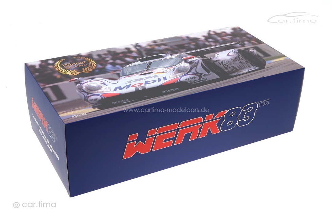 Porsche 911 GT1 Winner 24h Le Mans 1998 Aiello/McNish/Ortelli Werk83 1:12 W1200201 Porsche 911 GT1 Winner 24h Le Mans 1998 Aiello/McNish/Ortelli Werk83 1:12 W1200201