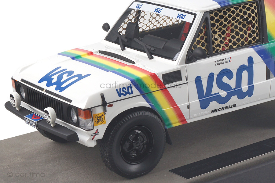 Range Rover Winner Paris Dakar 1981 Metge/Giroux Top Marques 1:18 TMPD-01A Range Rover Winner Paris Dakar 1981 Metge/Giroux Top Marques 1:18 TMPD-01A