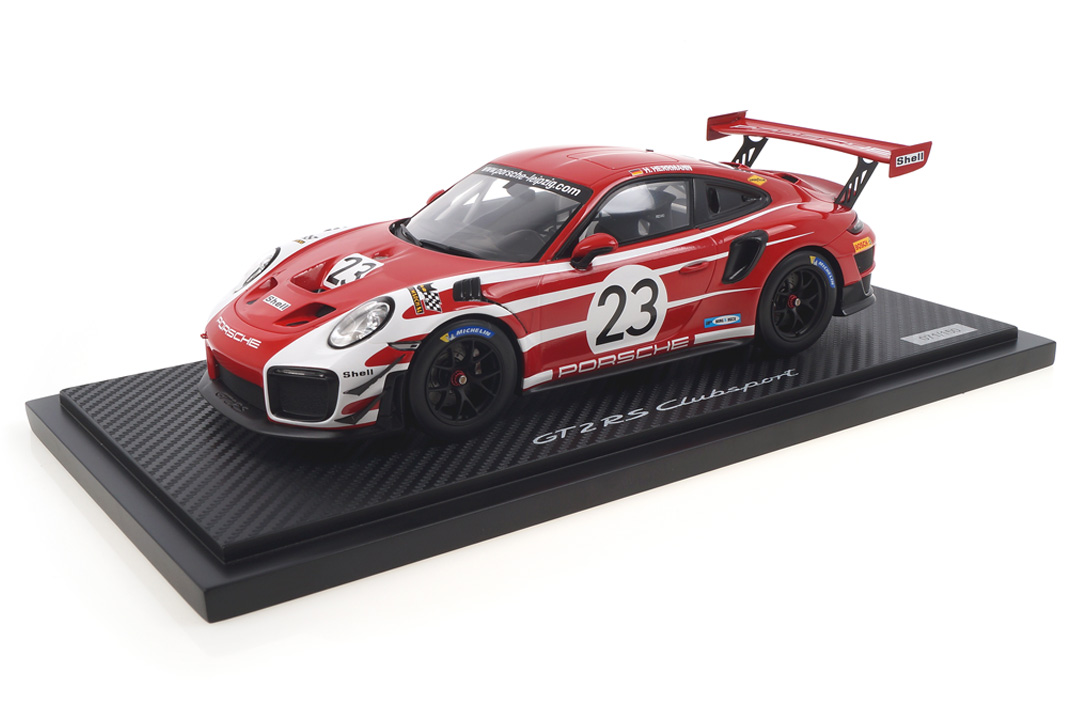 Porsche 911 GT2 RS Clubsport Salzburg Design Porsche Leipzig Spark 1:18 WAXL2100004