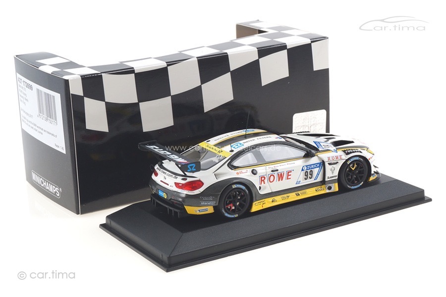 BMW M6 GT3 24h Nürburgring 2017 Basseng/Eng/Martin Minichamps 1:43 437172699