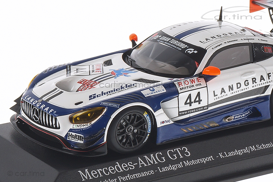 Mercedes-AMG GT3 VLN 2017 Landgraf/Schmickler/Riemer Minichamps 1:43 437173044 Mercedes-AMG GT3 VLN 2017 Landgraf/Schmickler/Riemer Minichamps 1:43 437173044