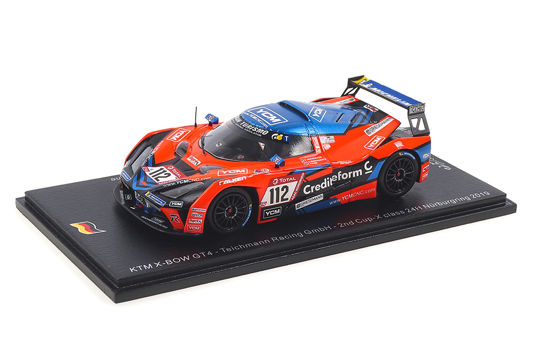 KTM X-Bow GT4 24h Nürburgring 2019 Dupré/Griesemann/Vatne Spark 1:43 SG543