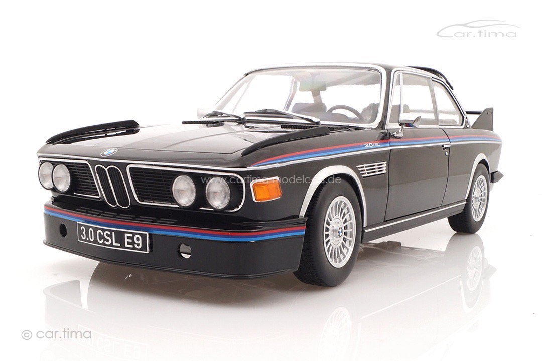BMW 3.0 CSL E9 schwarz/Dekor KK Scale 1:12 KKDC120233