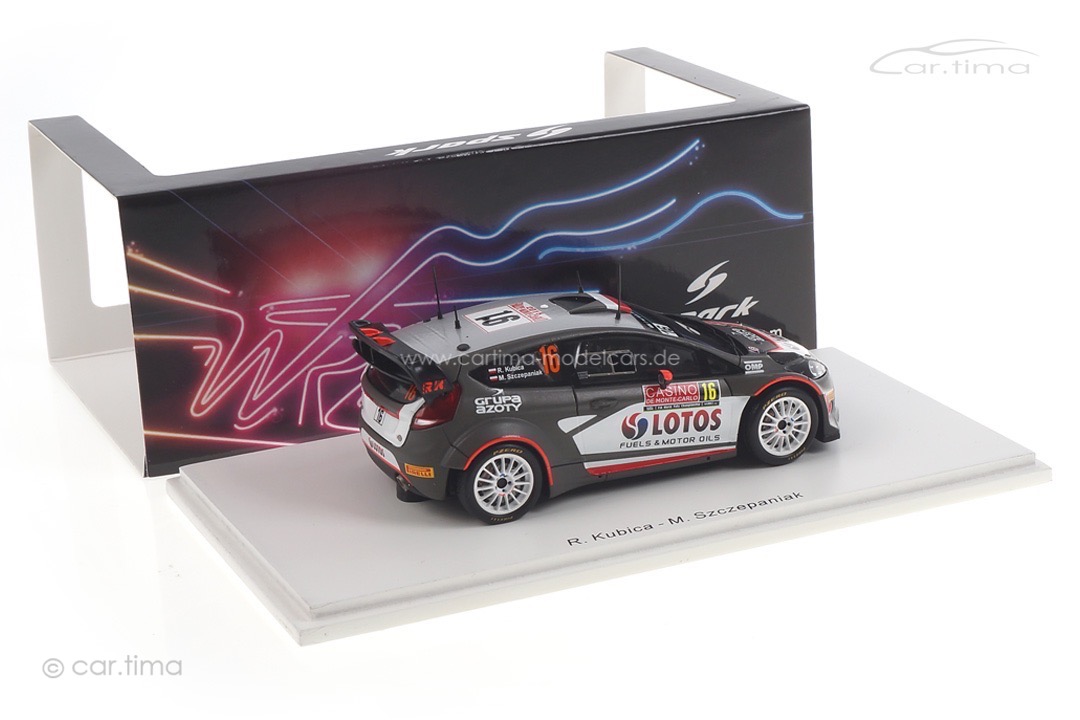 Ford Fiesta WRC Rallye Monte Carlo 2015 Kubica/Szczepaniak Spark 1:43 S4511 Ford Fiesta WRC Rallye Monte Carlo 2015 Kubica/Szczepaniak Spark 1:43 S4511