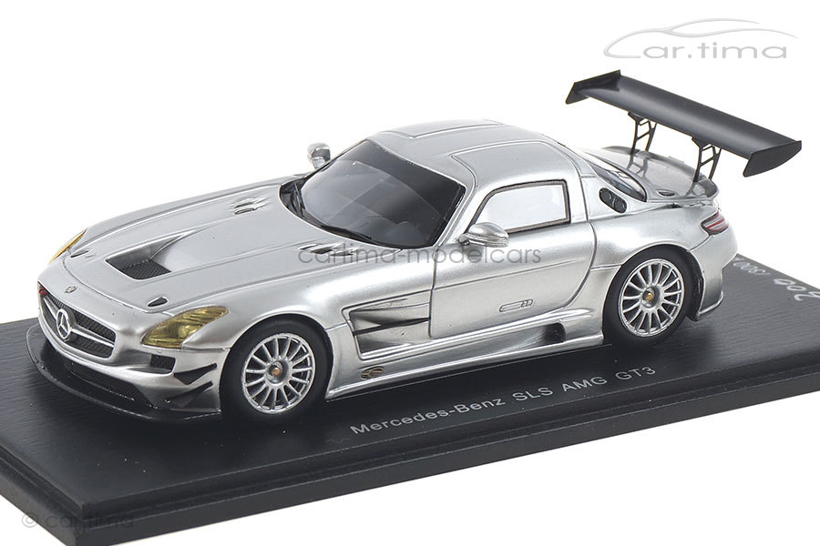 Mercedes-Benz SLS AMG GT3 silber Spark 1:43 PD04311011 Mercedes-Benz SLS AMG GT3 silber Spark 1:43 PD04311011
