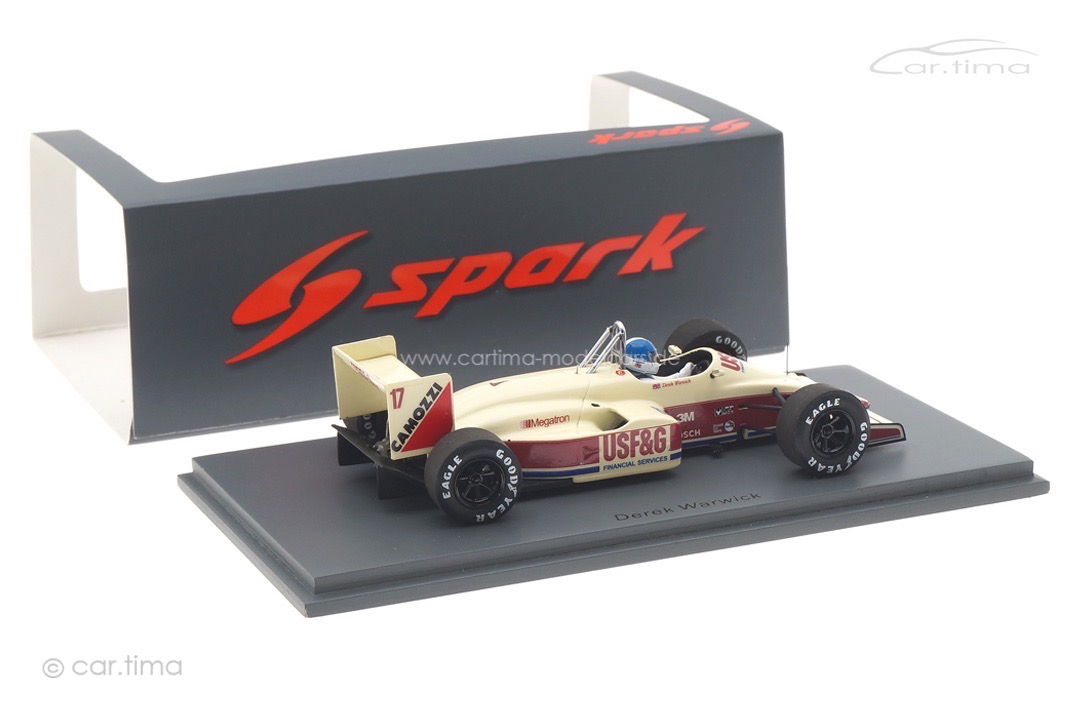 Arrows A10B GP Italien 1988 Derek Warwick Spark 1:43 S3911