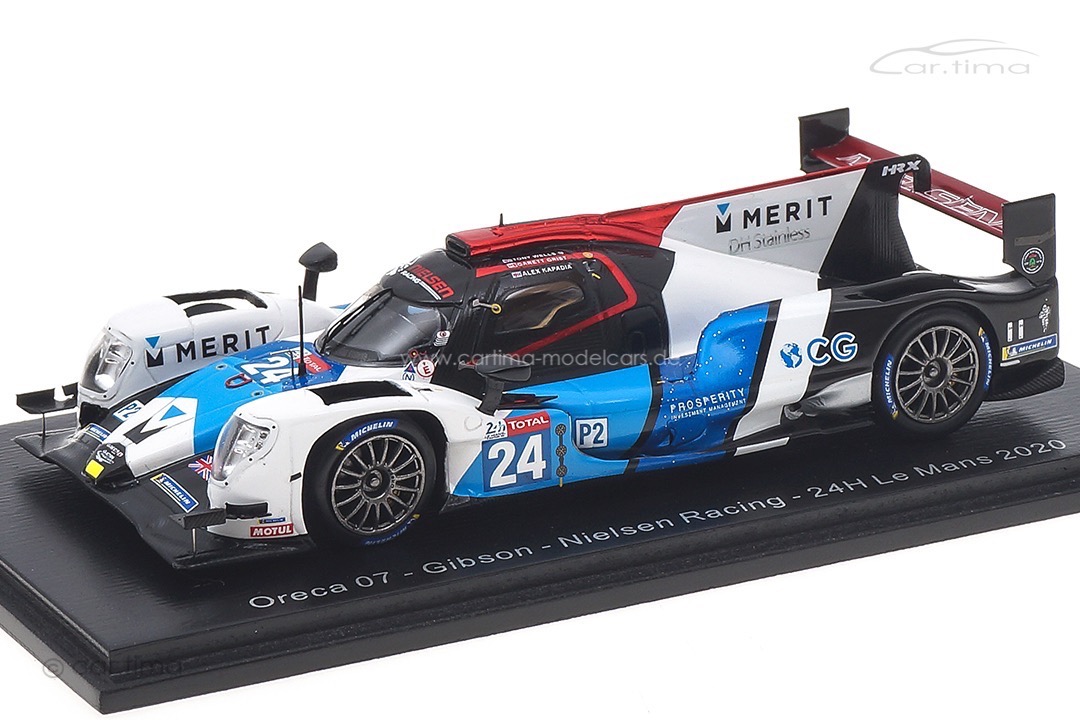 Oreca 07-Gibson 24h Le Mans 2020 Grist/Kapadia/Wells Spark 1:43 S7964 Oreca 07-Gibson 24h Le Mans 2020 Grist/Kapadia/Wells Spark 1:43 S7964