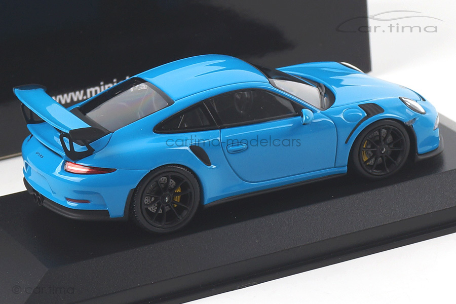 Porsche 911 (991) GT3 RS rivierablau Minichamps 1:43 410063221