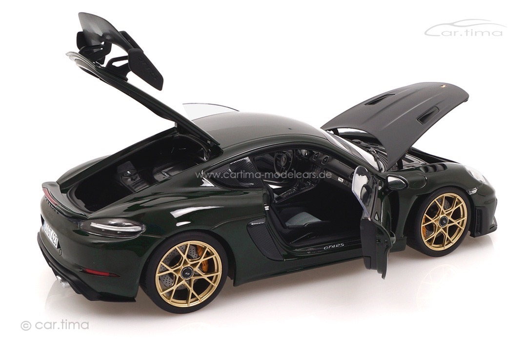 Porsche 718 Cayman GT4 RS Weissach Package Brewstergrün Norev 1:18 187250 Porsche 718 Cayman GT4 RS Weissach Package Brewstergrün Norev 1:18 187250