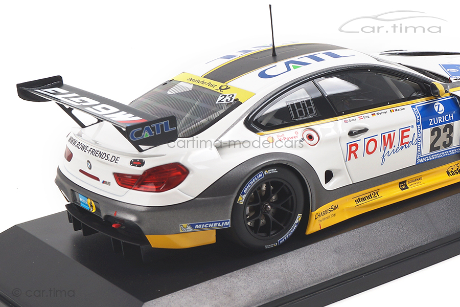 BMW M6 GT3 24h Nürburgring 2016 Eng/Martin/Sims/Werner Minichamps 1:18 155162623 BMW M6 GT3 24h Nürburgring 2016 Eng/Martin/Sims/Werner Minichamps 1:18 155162623