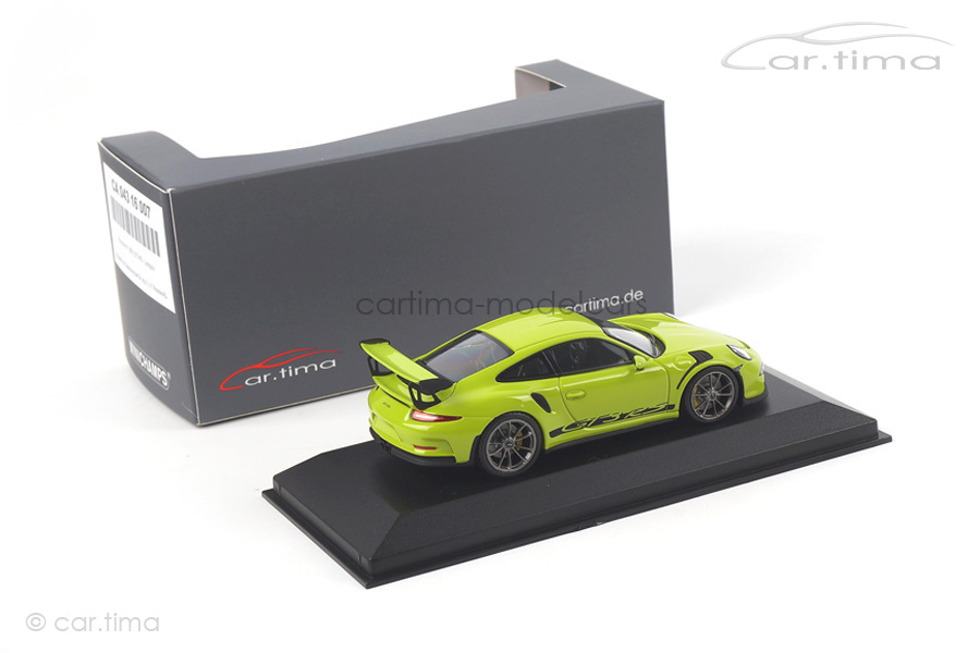 Porsche 911 (991) GT3 RS Lichtgrün Minichamps 1:43 CA04316007