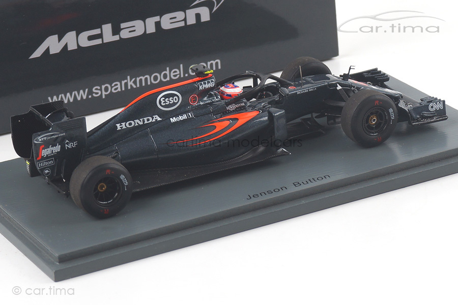 McLaren MP4-31 Halo Test Italien 2016 Jenson Button Spark 1:43 S5022