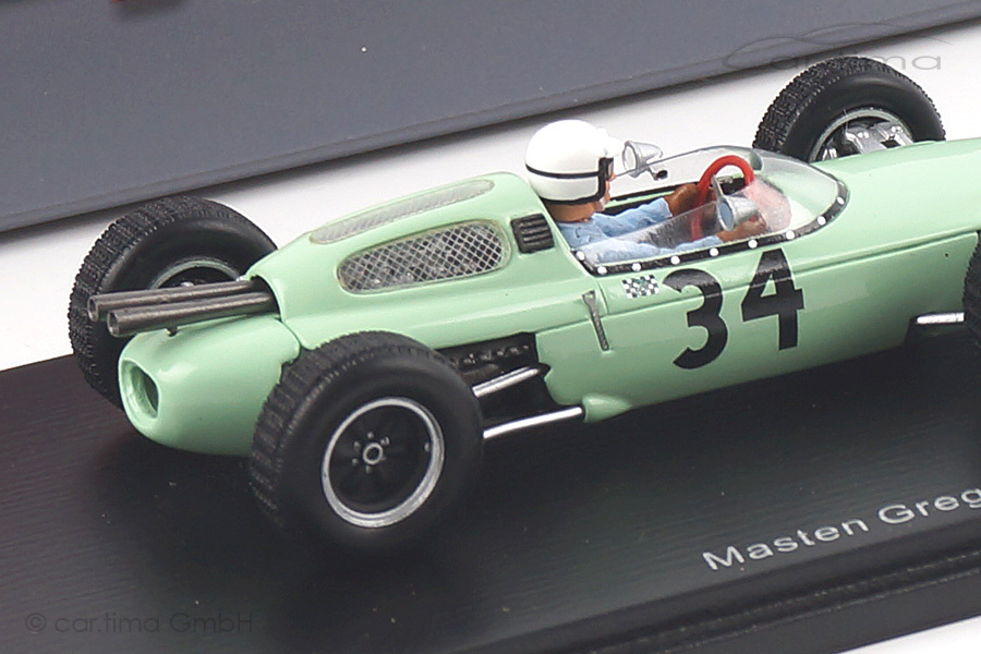 Lotus 24 GP Großbritannien 1962 Masten Gregory Spark 1:43 S2139 Lotus 24 GP Großbritannien 1962 Masten Gregory Spark 1:43 S2139