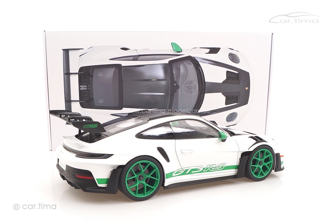 Porsche 911 (992) GT3 RS Weiß Tribute to 911 Carrera RS Norev 1:12 127535