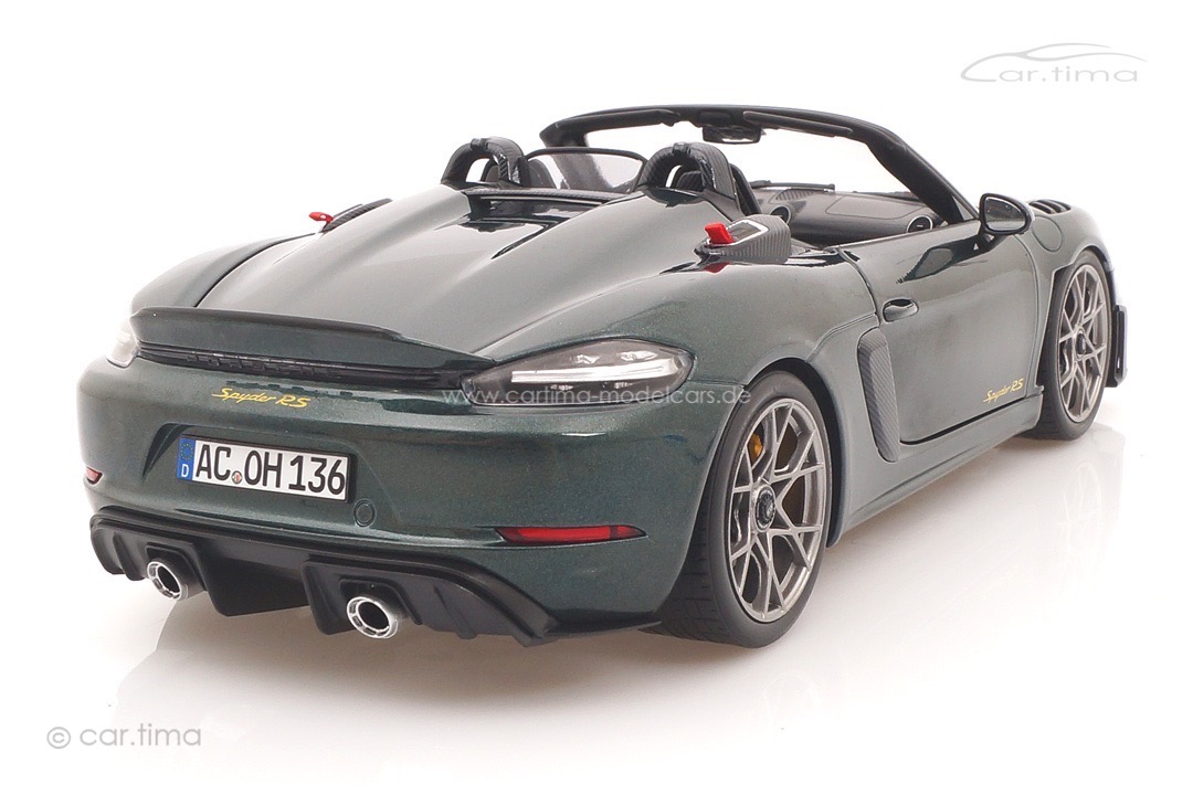 Porsche 718 (982) Spyder RS Weissach Paket Tannengrün Norev 1:18 187272