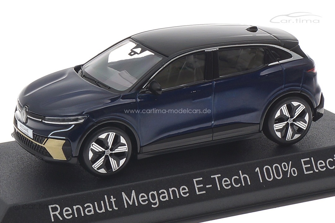 Renault Megane E-Tech 100% Electric 2022 Midnight Blue/black Norev 1:43 517922 Renault Megane E-Tech 100% Electric 2022 Midnight Blue/black Norev 1:43 517922