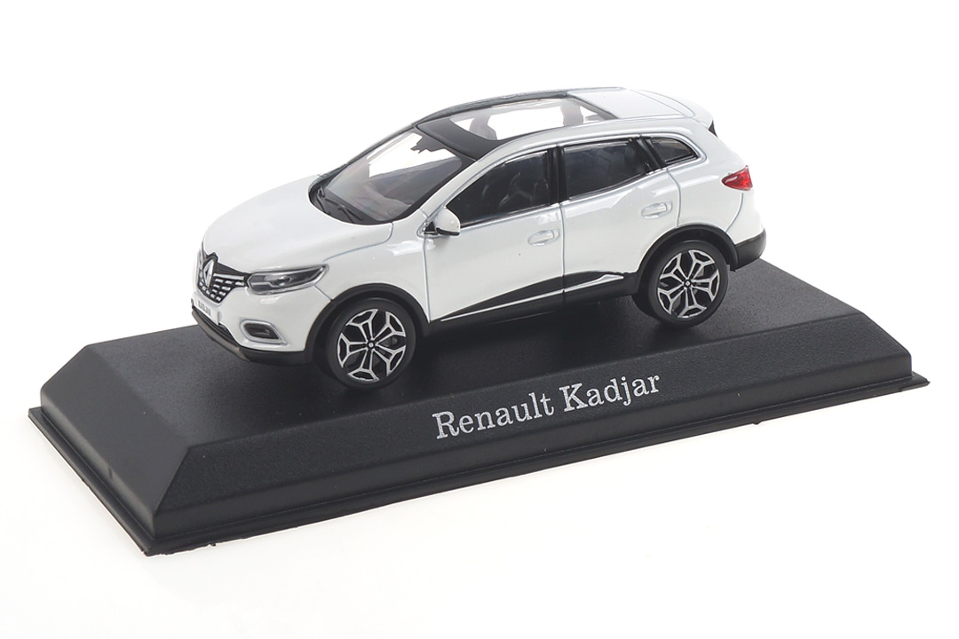 Renault Kadjar 2020 Pearl White Norev 1:43 517785 Renault Kadjar 2020 Pearl White Norev 1:43 517785
