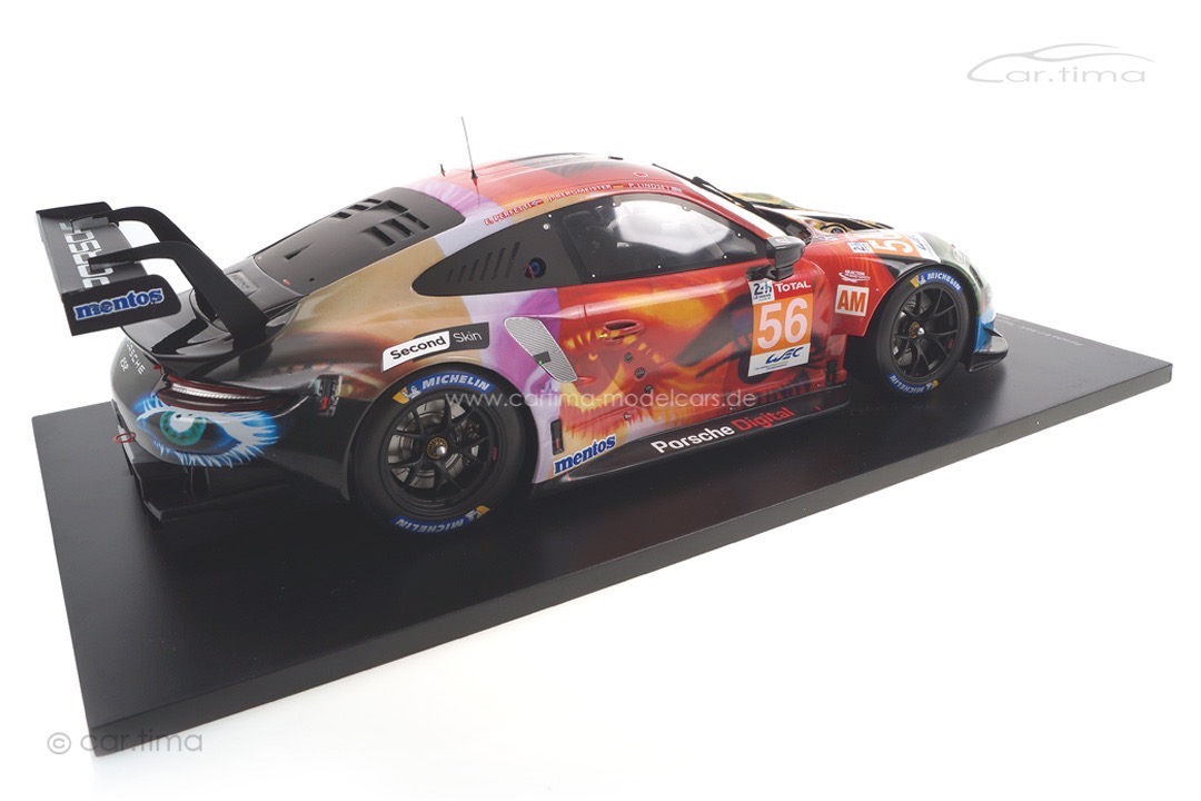Porsche 911 RSR Winner LMGTE 24h Le Mans 2019 Bergmeister/Lindsey/Perfetti Spark 1:12 12S019 Porsche 911 RSR Winner LMGTE 24h Le Mans 2019 Bergmeister/Lindsey/Perfetti Spark 1:12 12S019