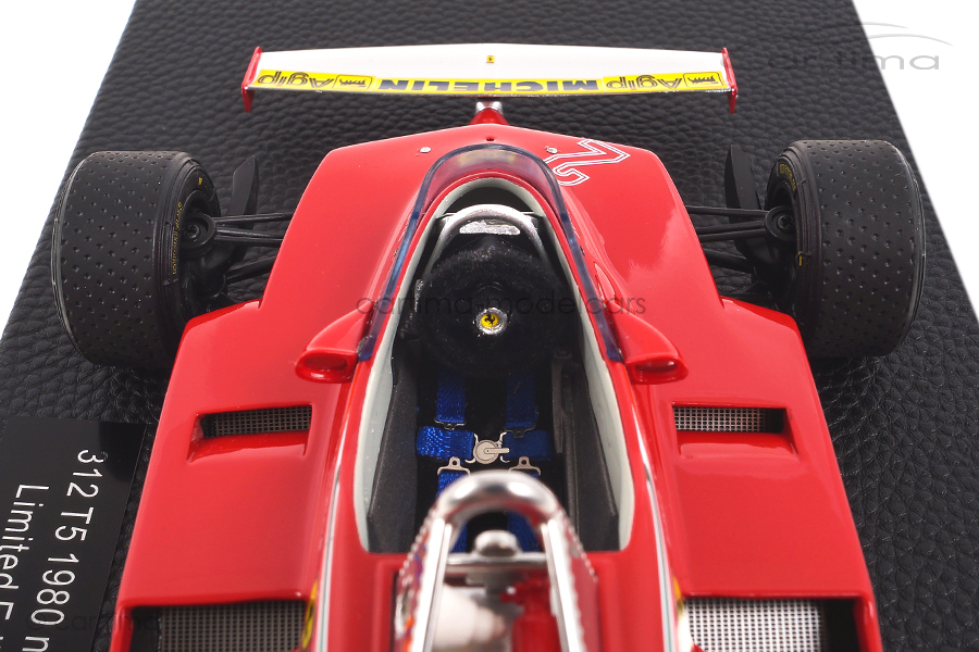 Ferrari 312 T5 GP 1980 Gilles Villeneuve GP Replicas 1:18 GP45B Ferrari 312 T5 GP 1980 Gilles Villeneuve GP Replicas 1:18 GP45B