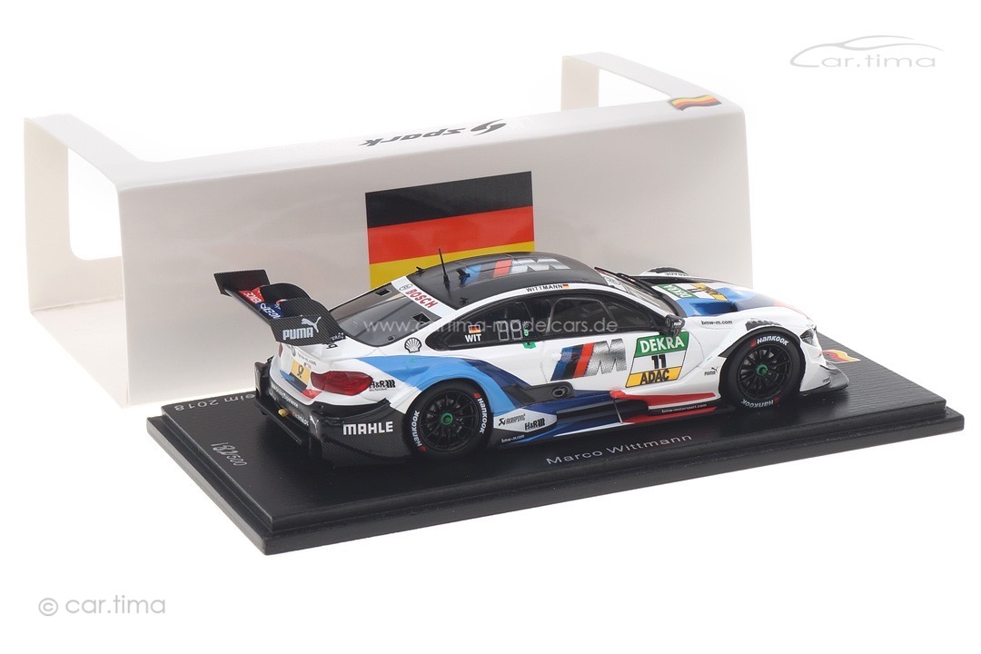 BMW M4 DTM Hockenheim 2018 Marco Wittmann Spark 1:43 SG632 BMW M4 DTM Hockenheim 2018 Marco Wittmann Spark 1:43 SG632