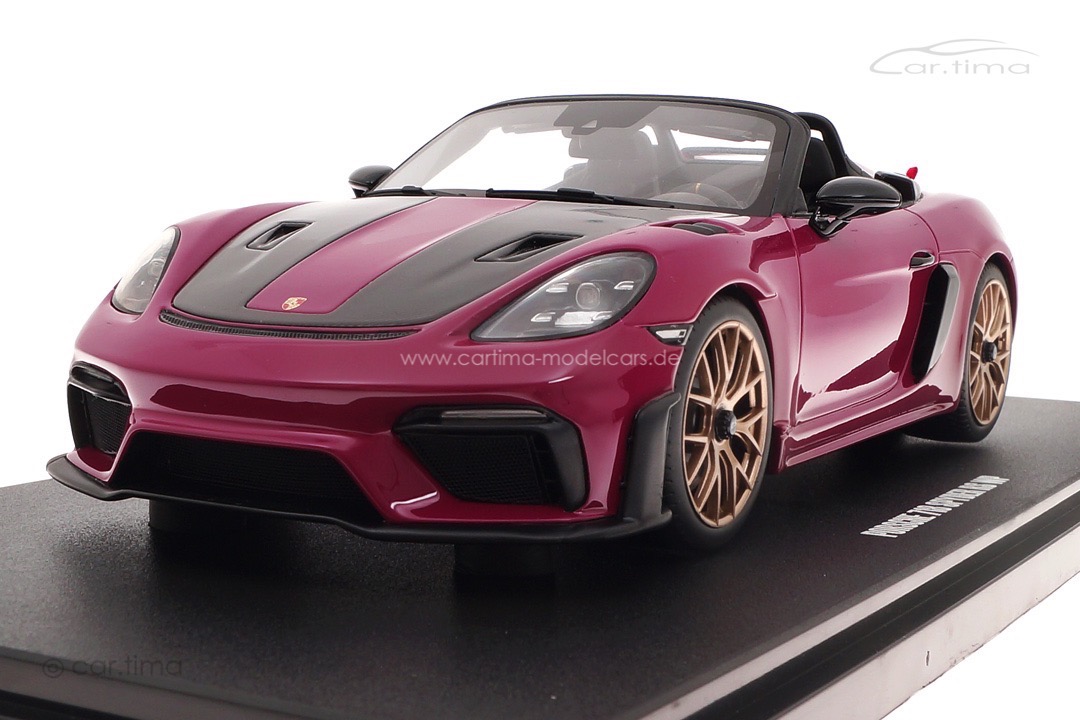 Porsche 718 Spyder RS Weissach Package Sternrubin GT Spirit 1:18 GT486 Porsche 718 Spyder RS Weissach Package Sternrubin GT Spirit 1:18 GT486