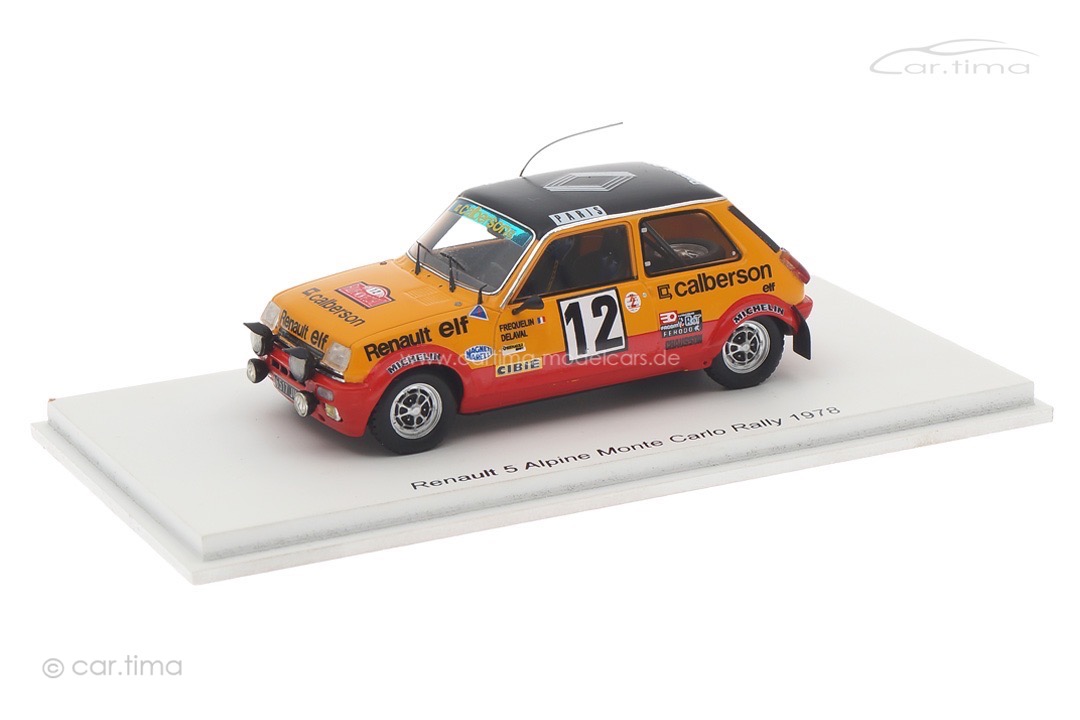Renault 5 Alpine Gr2 Rallye Monte Carlo 1978 Fréquelin/Delaval Spark 1:43 S6035 Renault 5 Alpine Gr2 Rallye Monte Carlo 1978 Fréquelin/Delaval Spark 1:43 S6035
