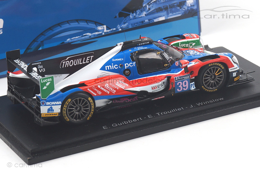 Oreca 07-Gibson 24h Le Mans 2017 Guibbert/Trouillet/Winslow Spark 1:43 S5825 Oreca 07-Gibson 24h Le Mans 2017 Guibbert/Trouillet/Winslow Spark 1:43 S5825