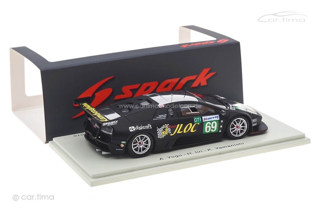 Lamborghini Murciélago R-SV LM 24h Le Mans 2010 Iiri/Yamanishi/Yogo Spark 1:43 S9604 Lamborghini Murciélago R-SV LM 24h Le Mans 2010 Iiri/Yamanishi/Yogo Spark 1:43 S9604