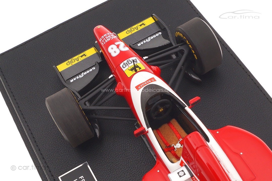 Ferrari F93A GP 1993 Gerhard Berger inkl. Vitrine GP Replicas 1:18 GP117B