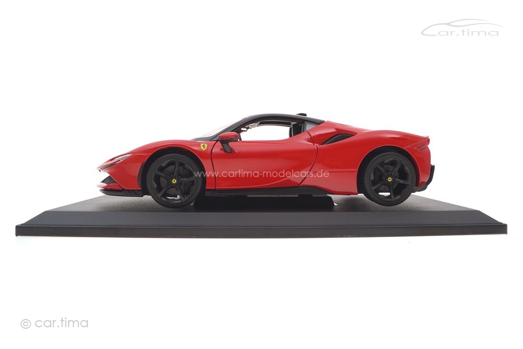 Ferrari SF90 Stradale Hybrid 1000hp 2019 rot Bburago 1:18 18-16015