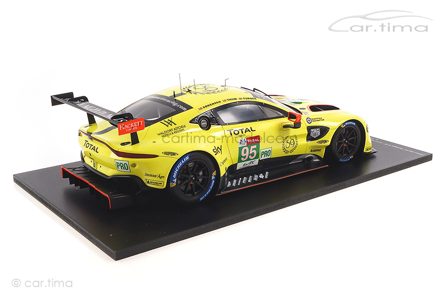 Aston Martin Vantage GTE 24h Le Mans 2019 Turner/Thiim/Sorensen Spark 1:18 18S438