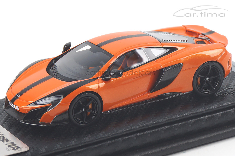 McLaren 675 LT Taracco orange Tecnomodel 1:43 T43-EX01D McLaren 675 LT Taracco orange Tecnomodel 1:43 T43-EX01D