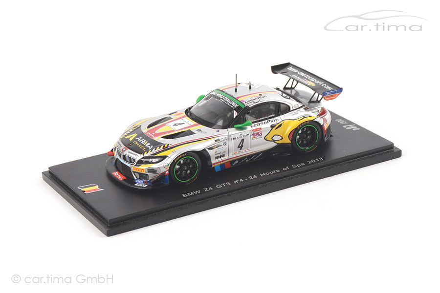BMW Z4 GT3 24h of Spa 2013 Palttala/Moser/Catsburg Spark 1:43 SB054
