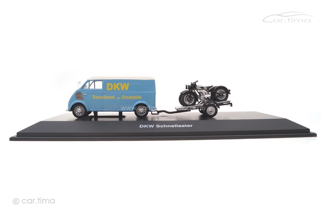 DKW Schnellaster mit Motorradanhänger Schuco 1:43 450238800