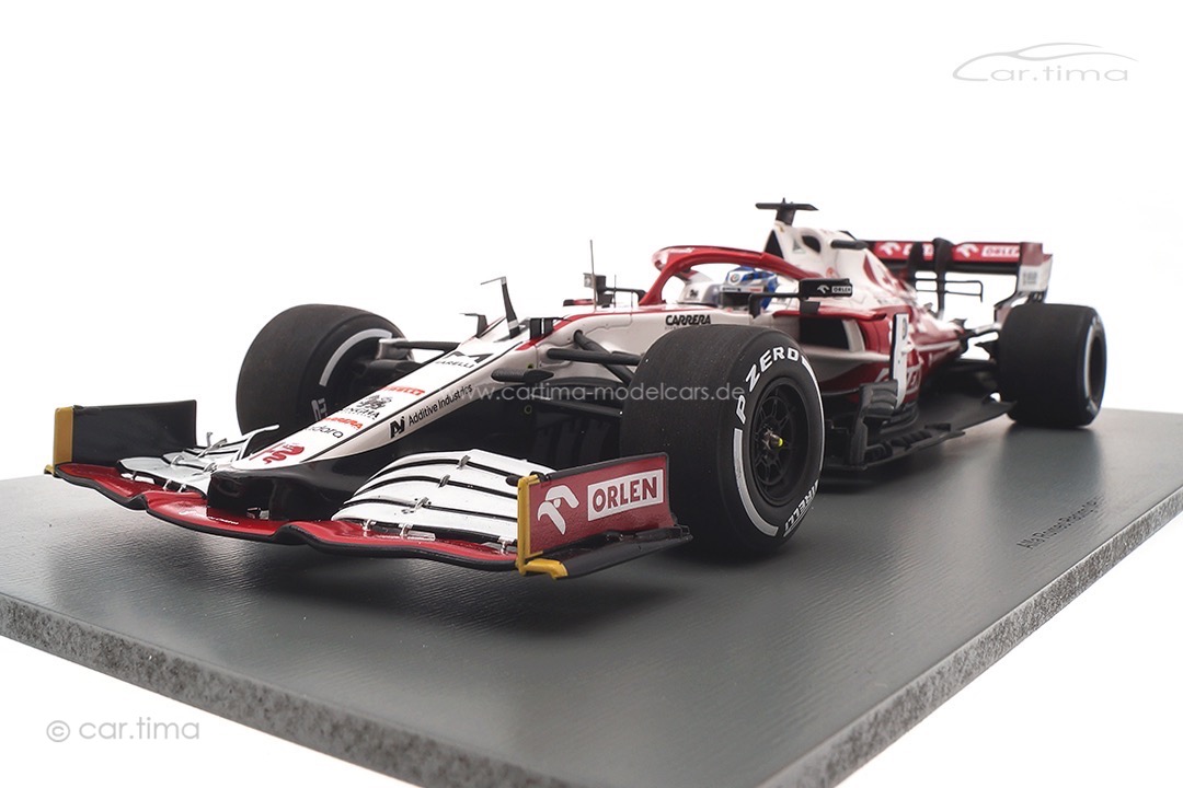 Alfa Romeo Racing ORLEN C41 GP Abu Dhabi 2021 Kimi Räikkönen Spark 1:18 18S607 Alfa Romeo Racing ORLEN C41 GP Abu Dhabi 2021 Kimi Räikkönen Spark 1:18 18S607