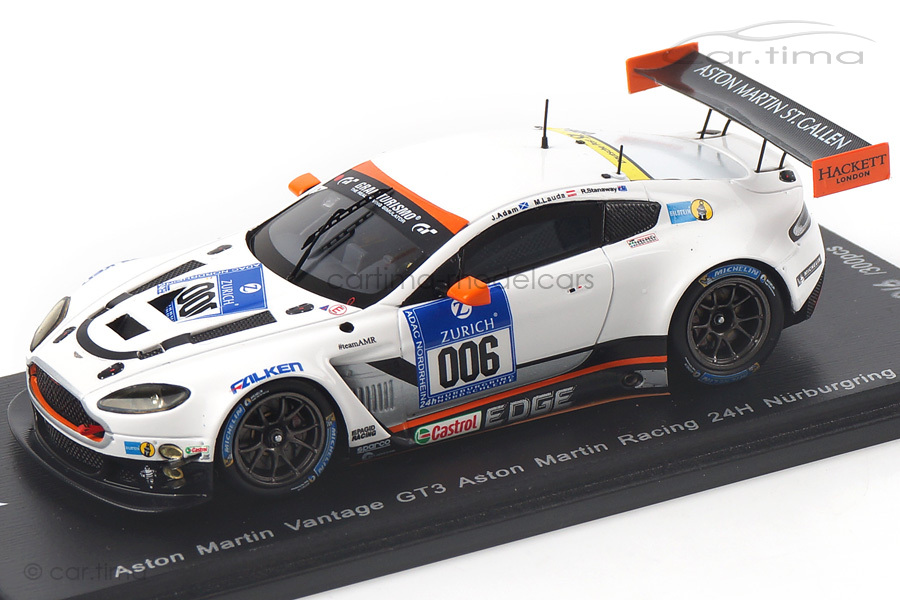 Aston Martin Vantage GT3 24h Nürburgring 2015 Adam/Lauda/Mücke Spark 1:43 SG190