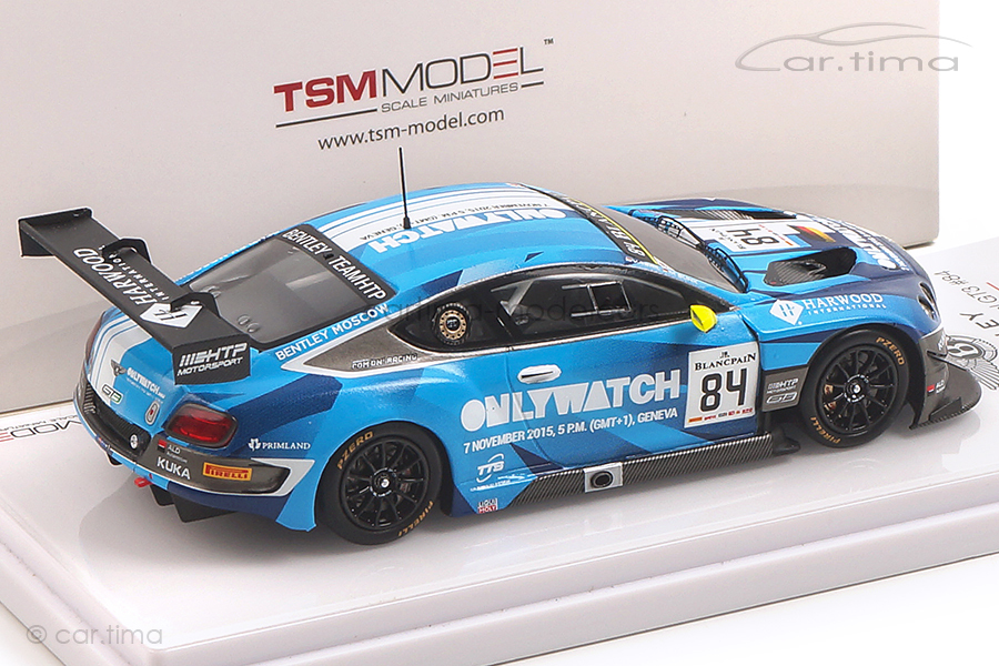 Bentley Continental GT3 Blancpain Series Moskau 2015 TSM 1:43 TSM430181 Bentley Continental GT3 Blancpain Series Moskau 2015 TSM 1:43 TSM430181