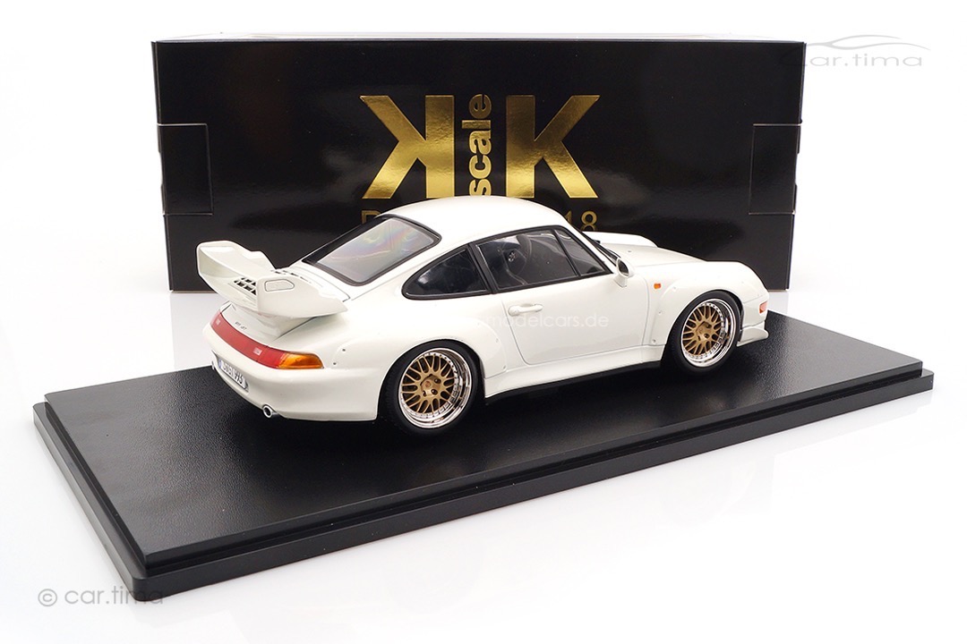 Porsche 911 (993) GT2 Weiß BBS KK Scale 1:18 KKDC181424B